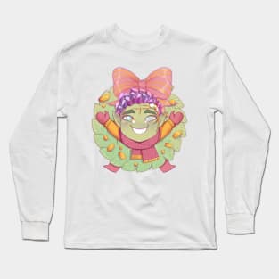 Ashton Christmas wreath Long Sleeve T-Shirt